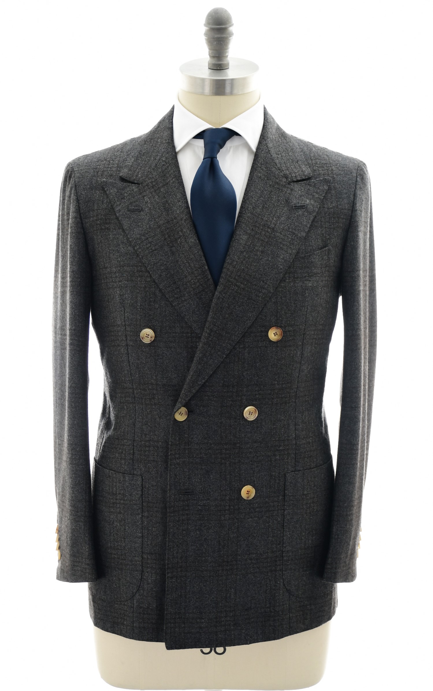 Kiton Men's Italian Designer Suits LASA Double Breasted