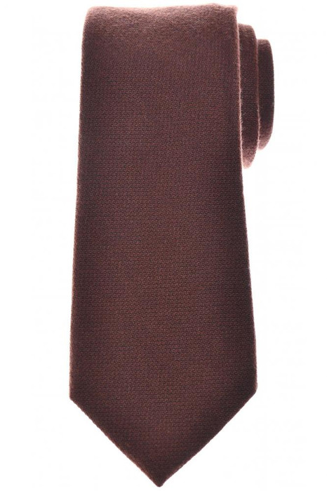 Loro Piana My Baby Tie Cashmere Silk Brown