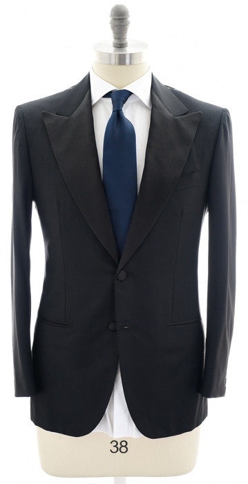 Kiton Suit Tuxedo Black