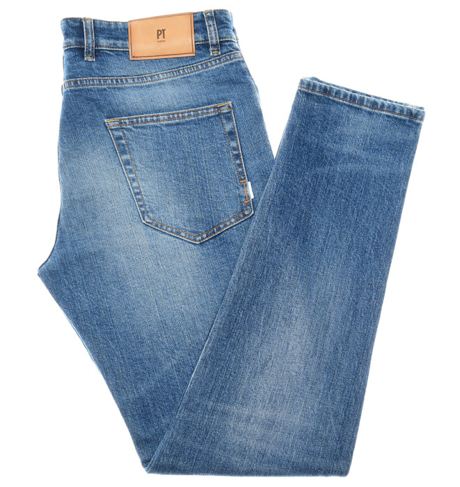 デニム・ジーパン PT TORINO Woman Jeans Blue C1VPKMZ0SV08T0 Y380 PT TORINO DENIM / ピーティートリノデニム / SWING / スーパー