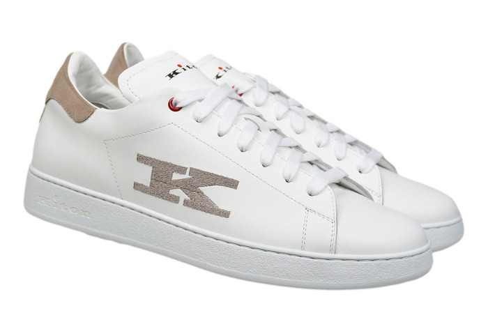 VIP【関税送料無料】希少 KITON LOGO COTTON SNEAKERS DSC_2923r__91022.1694273193.