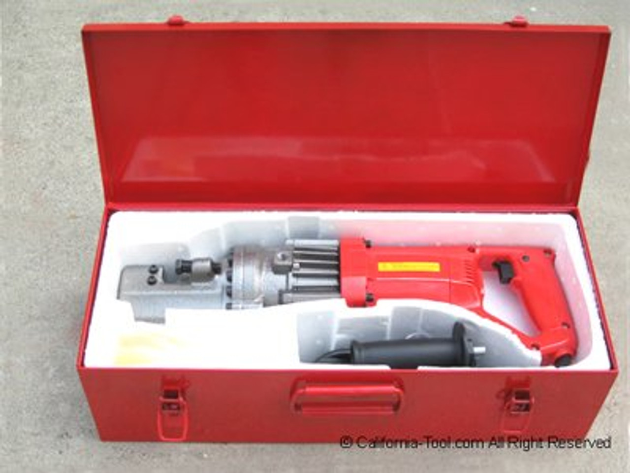 Electric Hydraulic Rebar Cutter - Cut Up to #6 3/4 Rebar and Round Bar  (Model: RC-196C)