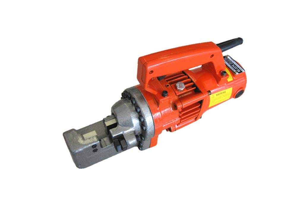 Portable Rebar Cutter Electric Hydraulic Cut Up to 5 5/8" Rebar and Round (Model RC165C)