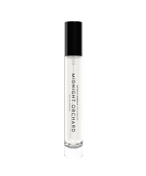 OCTAVIA MORGAN Midnight Orchard Eau De Parfum- Travel Perfume with Lush Peach, Golden Apricot & Smooth Sandalwood for a Fruity-Woody Signature - Graceful Fragrance Designed to Captivate All Day - 10ML