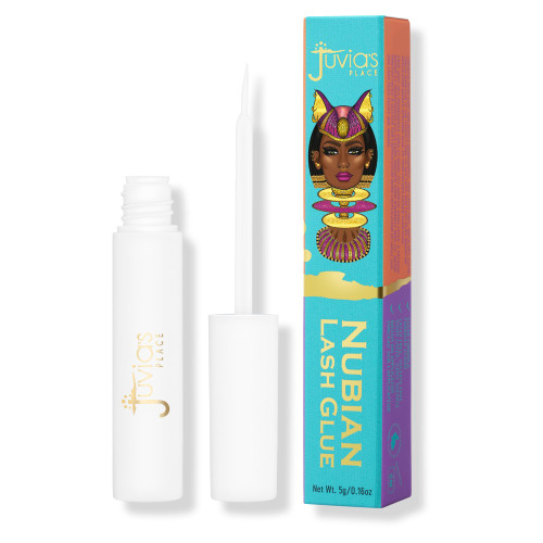 Juvia's Place Nubian Eyelash Glue - Waterproof Lash Glue for Eyelash Extensions, Latex Free Lash Extension for Professional Makeup, Clear Adhesive for Lashes Extension Kit