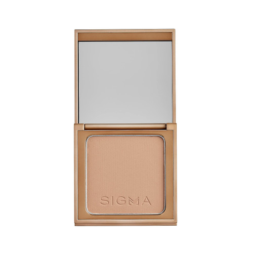 Sigma Beauty Matte Bronzer Powder - Longwear Light Bronzer with Matte Finish for Face - Achieve Natural, Sun Kissed Glow (Medium)