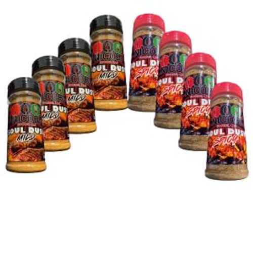 Mild Mountain 8-Pack – 4× Soul Dust Mild with 4× Spicy Free