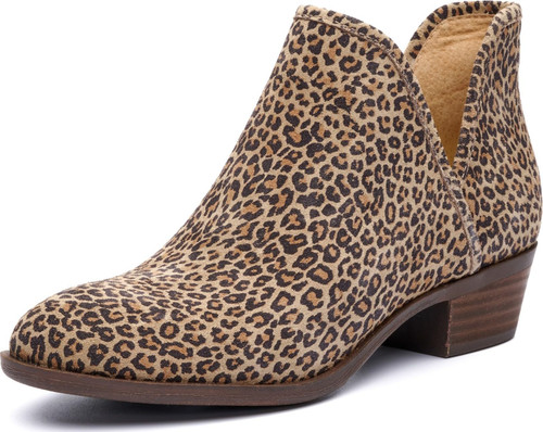 Lucky Brand womens Baley Ankle Boot, Eyelash, 10 US