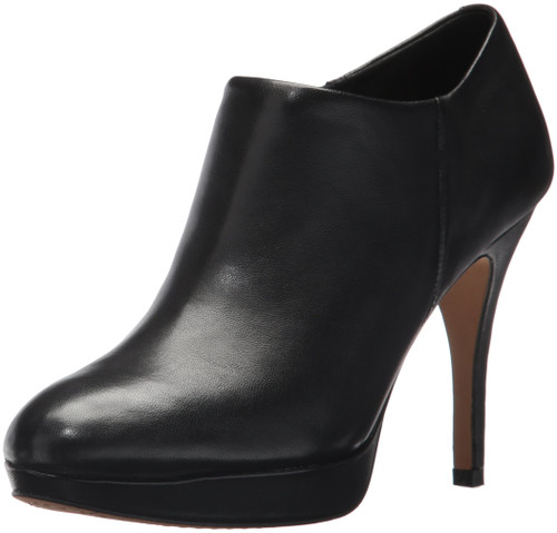 Vince Camuto Women's Elvin Platform Bootie Ankle Boot, Black Nappa, 7