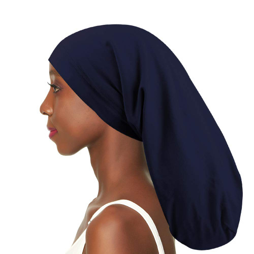 Winitas Sleep Bonnet Silk Satin Lined for Dreadlocks Curly Hair Women Large Cotton