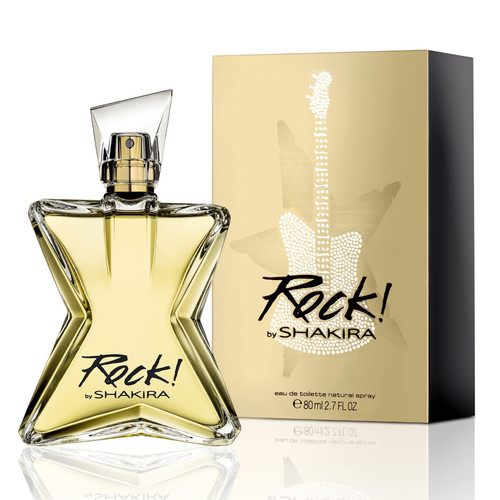 Shakira Rock for Women - Long Lasting - Fresh, Femenine and Dynamic Fragance - Floral and Fruity Notes - Ideal for Day Wear - (2.7 Fl Oz)