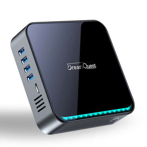 DreamQuest Mini PC W 11 Pro, Intel 12th Gen N95 (Up to 3.4GHz), 16GB RAM, 512GB SSD | Mini Computer Business & Home Office | 4K HDMI, Gigabit Ethernet, WiFi 5, BT 5.0