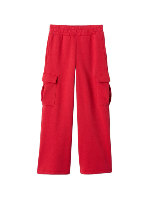 GAP Girls Cargo Knit Pant Modern Red M