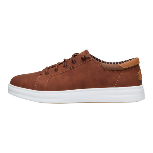 HEYDUDE Paul Pro Classic Cognac Size 10, Men's Shoes, Casual Sneakers, Comfortable & Light-Weight