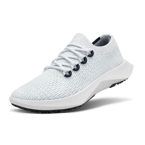 Allbirds Men's Tree Dasher 2, Active Running & Walking Sneakers - Blizzard (Blizzard Sole) - 12.5 Medium