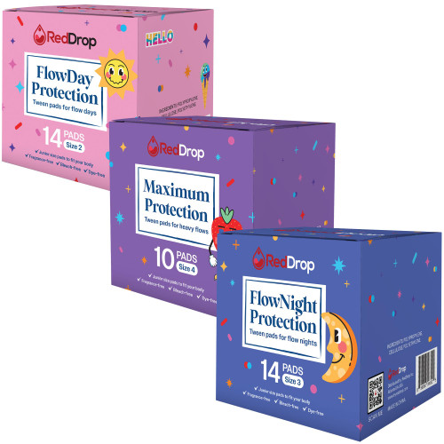 Designed for First Experiences: Specially crafted for tweens, our FlowDay, FlowNight,