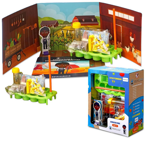 Educational Science STEM Kit for Kids Ages 6–8- Gift for Boys & Girls (Sebastian Agriculture)