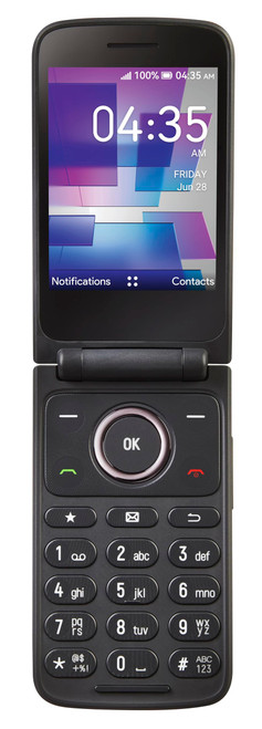 Tracfone| TCL FLIP 3 | Locked| 13GB | 1850mAh Battery |5MP Video Capable Camera| Stone Gray