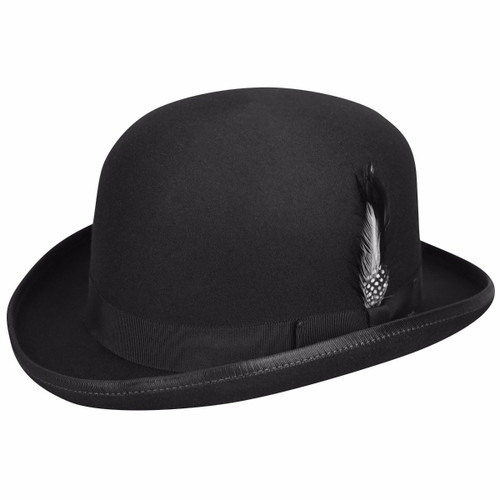 Bailey of Hollywood Derby Hat Black, Medium