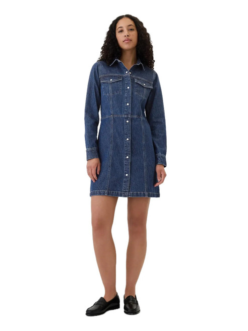 GAP Womens Denim Western Mini Dress Medium Wash M