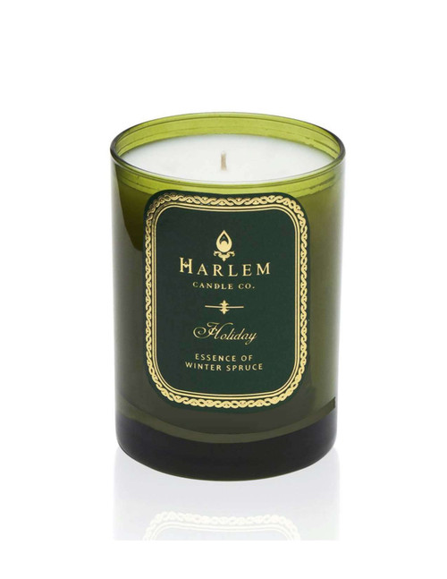 Harlem Candle Co. Holiday Luxury Candle, 11 oz Glass Jar, Double Wick, Soy Wax, Gift Box, Wild Berry, Rose, Absinthe, Angelica, Strawberry Musk, and Birchwood, 80 Hour Burn