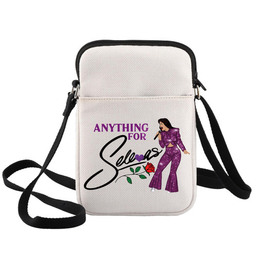 BWWKTOP Music Lover Crossbody Bag Singer Fans Gift Music Album Gifts Singer Fans Shoulder Bag Singer Messenger Bag (anything for-XK Bag)