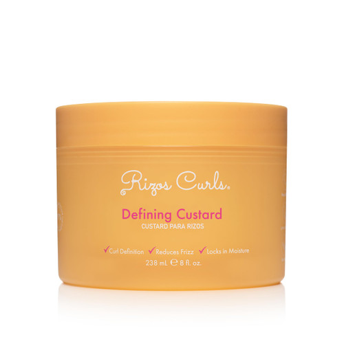 Rizos Curls Defining Custard – Long Hold, Shine & Frizz Control – Defines & Moisturize All Curl Types: Wavy, Curly, Coily 1a–4c – Sulfate & Paraben Free