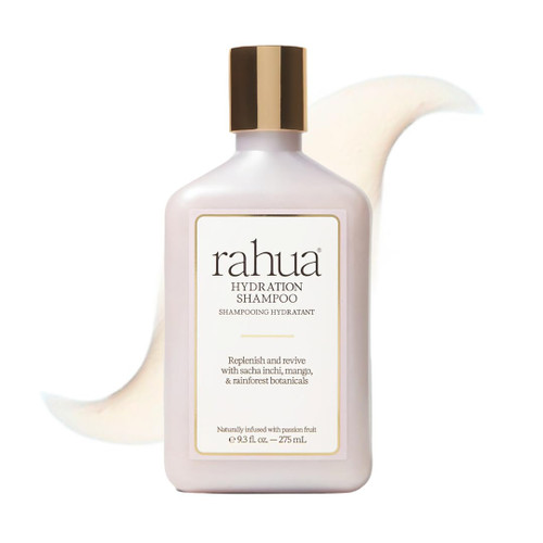 Rahua Hydration Shampoo, Vegan Moisturizing Shampoo for Dry, Damaged, or Curly Hair, Sulfate Free Hydrating Formula Oil, Morete, Sacha Inchi, Tropical Passion Fruit & Mango Scent, 9.3 Fl Oz