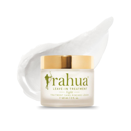 Rahua Leave-In Treatment, Light, Vegan Leave In Conditioner & Heat Protectant for Fine Hair, Frizz Control, Hair Moisturizer Oil, Quinoa, Sunflower Seed Oil, and Yerba Mate, 2 Fl Oz