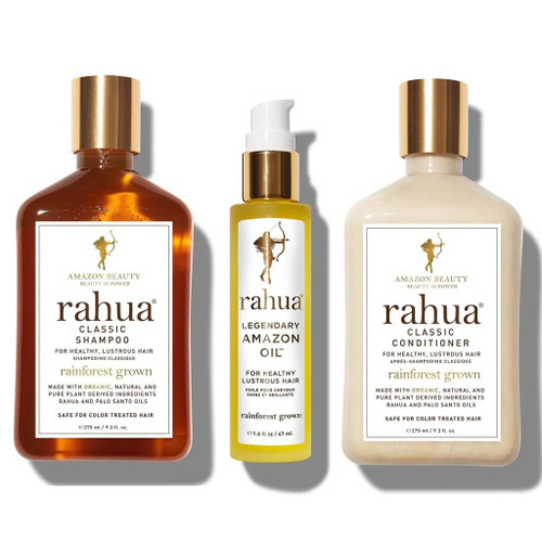 Rahua Classic Legendary Set, Organic Shampoo, Conditioner, and Legendary Amazon Oil, Hair Care Set