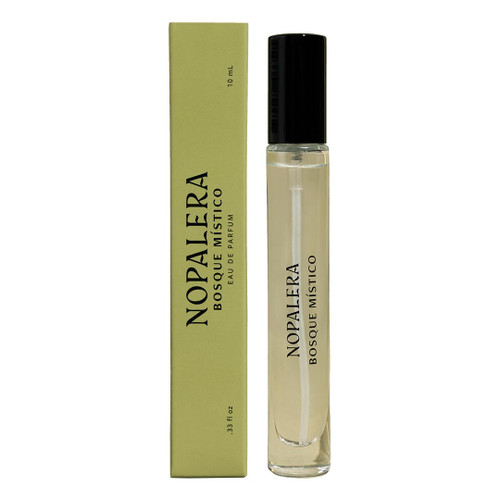 Nopalera Bosque Místico Eau de Parfum Travel Spray, Sweet Spicy Floral Perfume with Hibiscus, Pepper, Honeysuckle, Orris and Cashmere Woods, Clean Fragrance, Free from Pthalates 10ml