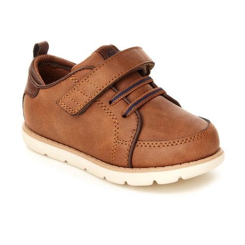 Stride Rite 360 Boys Ethan Dress Shoe, Tan, 12 Little Kid