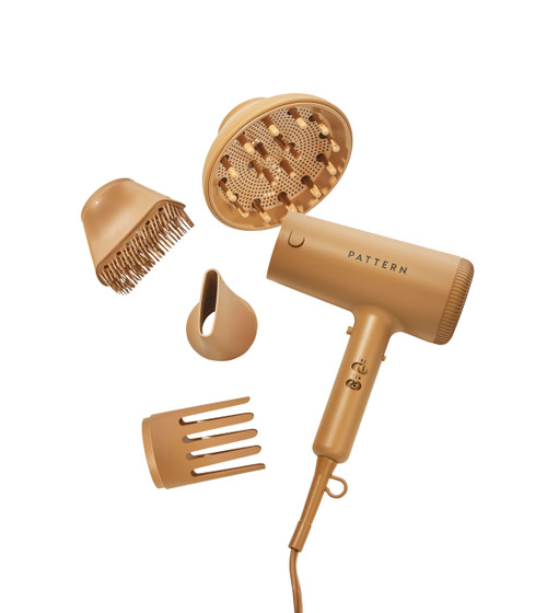 PATTERN by Tracee Ellis Ross Blow Dryer with Four Attachments for Curly, Coily & Tight Texture Hair