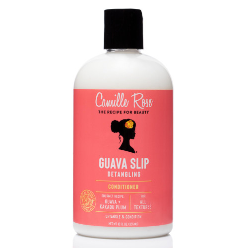 Camille Rose Guava Slip Detangling Conditioner, with Guava, Kakadu Plum and Soursop to Detangle, Condition and Revive, for All Hair Textures, 12 fl oz