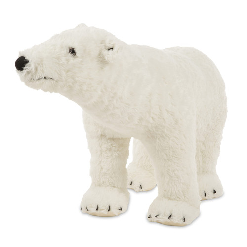 Melissa & Doug Giant Polar Bear - Lifelike Stuffed Animal (Nearly 3 feet Long)