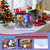 Musical Light Up Christmas Pop Up Card for Kids – 3D Merry Christmas with village Santa Reindeer Snowman Tree Holiday Greeting Card with Lights Music, Including Blank Notecard and Envelope