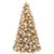 Hykolity 7.5ft Prelit Snow Flocked Christmas Tree, Artificial Christmas Tree with 450 Warm White Lights, 1446 Tips, Metal Stand and Hinged Branches