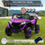OTTARO 2 Seater Ride on Car Truck,24V Electric Vehicle Car for Kids 3-8 Years,200W Motors,4 Shock Absorbers, Music Play,Bright Light, Remote Control(Purple)