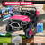 JOYRACER 24V Ride on Car 4WD Golf Cart w/800W Motors, 20''2 Seater, Gift Flower, 2.4G Remote Control, 4 Wheeler, Pop Music, LED Light, 24 Volt Ride on Toys for Big Kids, Rose Red