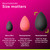 Beautyblender® | Pro Blender Makeup Sponge | Blend Liquid Foundations, Powders and Creams | Streak Free Application | Vegan, Cruelty Free | Made in USA