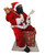 Fraser Hill Farm 48-in. African American Santa Claus in The Chimney | Music and Motion Holiday Decorations | Christmas Animatronic | FSC048-1RD-AA