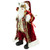 Northlight 24" African American Santa Claus with Gift Bag Christmas Figure
