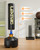 LEKÄRO Freestanding Punching Bag with Boxing Gloves, Heavy Boxing Bag with Stand for Adult Kids, Standing Kickboxing Bag (Black Gold)