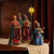 Deluxe Edition 16 Piece 10 Inch Christmas Nativity Set with Real Frankincense Gold and Myrrh.