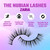 Juvia's Place Nubian Eyelashes Zaria - Eyelash Extension for Day or Night Use, Vegan Mink Lashes, Cruelty-Free Fluffy Lashes, Reusable Adhesive, Matte Black Mink Eyelashes Natural Look