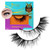 Juvia's Place Nubian Eyelashes Kush - Eyelash Extension for Day or Night Use, Vegan Mink Lashes, Cruelty-Free Fluffy Lashes, Reusable Adhesive Eyelashes, Matte Black Mink Eye Lashes Natural Look