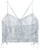 Savage X, Women's Devoré Dreams Velvet Sleep Cami, Grey Smoke, M