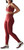 Savage X, Womens, Curve Alert High-Waist Rib Legging, Sweet Jam Red, 2X