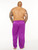 Savage X Fenty, Men's, Savage X Satin Pants, Juicy Purple Jacquard Monogram, XL