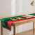 Kwanzaa Table Runner, 70x11.8 Inch Flax Tablecloth for Dining Room, Kitchen, Home Celebration Kwanzaa Decorations African American Heritage Holiday Table Decor